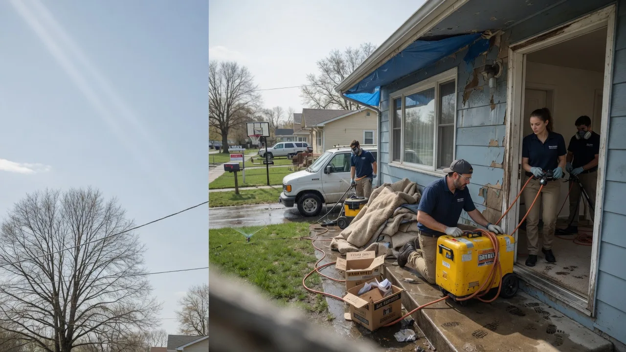 Basement Flood Cleanup in Bartlett, NE near me